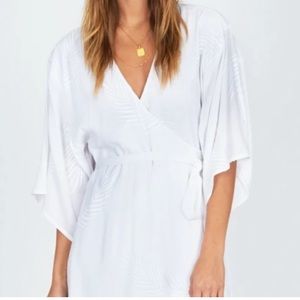 Amuse Society ‘To the Tropics’ Wrap Dress